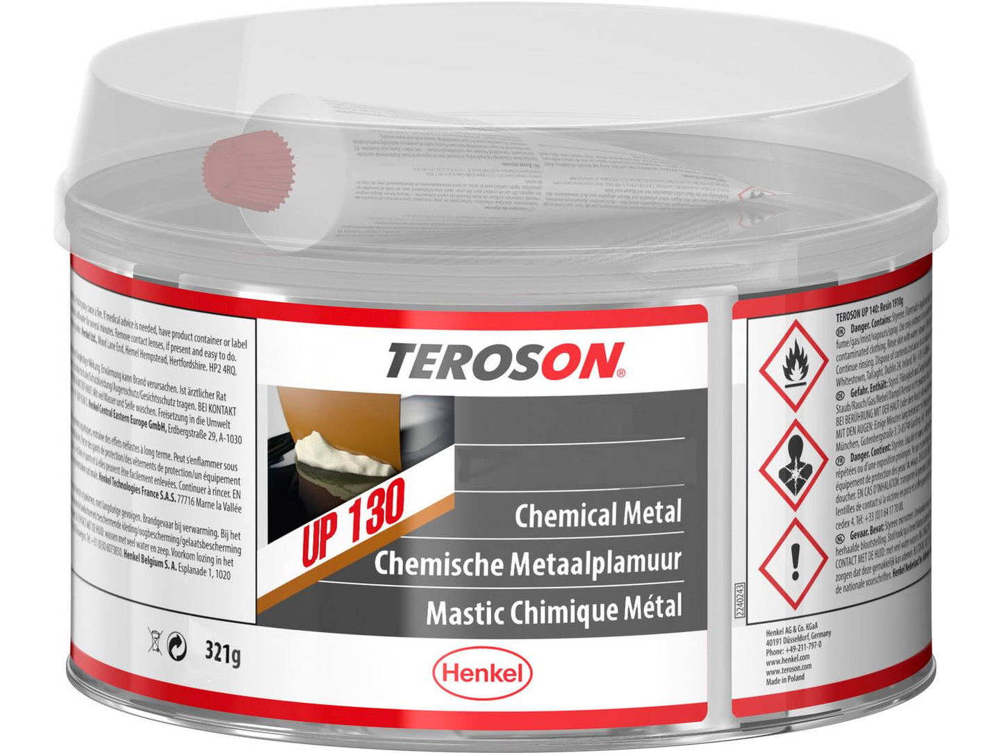 PLASTIC PADDING CHEMICAL METAL