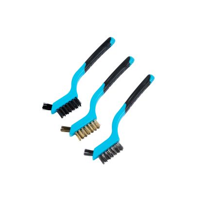 BLUE SPOT TOOLS 3 PCE MINI WIRE BRUSH SET