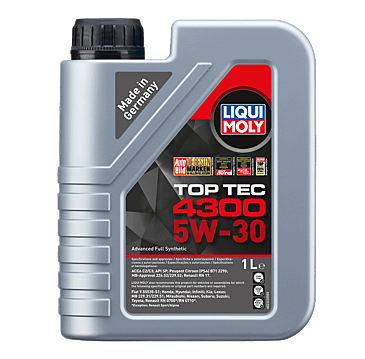 LIQUI MOLY TOP TEC 4300 5W-30 5LTR