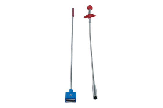 LASER MAGNETIC & FLEXIBLE CLAW PICK-UP TOOLS - 600MM LONG