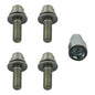 FEBI WHEEL BOLT SET LOCKABLE M12 X 1.25 X 34