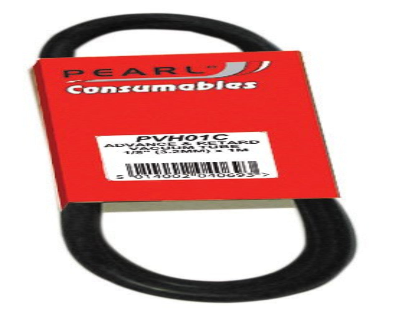 PEARL VACUUM HOSE AND CLIPS 1/8" 3MM x 1M