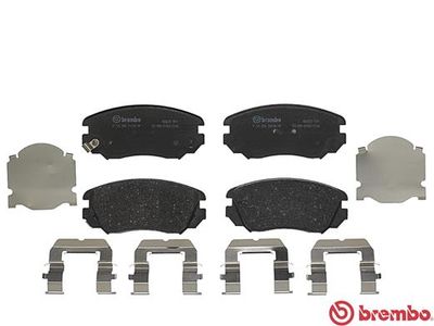 BREMBO BRAKE PAD FOR BENTLEY/BUICK/BUICK (SGM)/CHEVROLET/GMC/HOLDEN/OPEL/SAAB/VAUXHALL,  FRONT