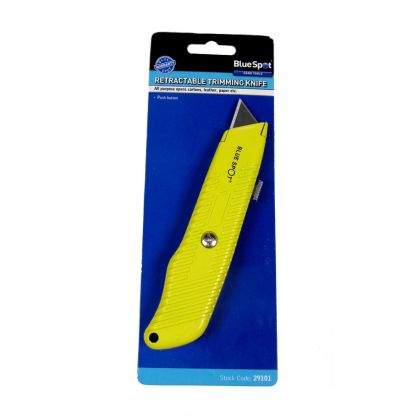 BLUE SPOT TOOLS RETRACTABLE TRIMMING KNIFE