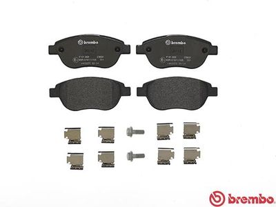 BREMBO BRAKE PAD FOR CITROËN/CITROËN (DF-PSA)/EMGRAND/FENGXING/FORTHING/GEELY/PEUGEOT/PEUGEOT (DF-PSA),  FRONT