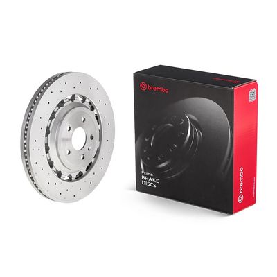 BREMBO BRAKE DISC FOR AUDI, DIAMETER 370, (FRONT) 09.D174.43