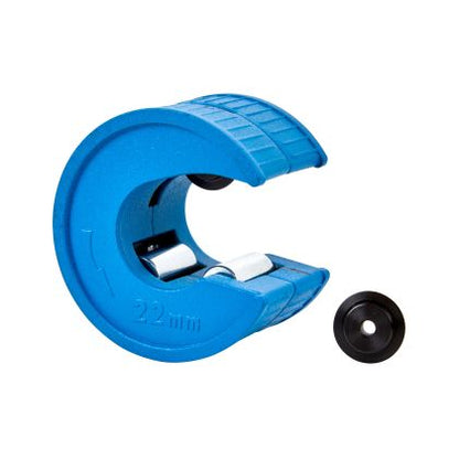 BLUE SPOT TOOLS 22MM PIPE AND TUBE CUTTER WITH EXTRA BLADE