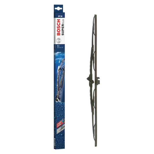 BOSCH WIPER - SUPERPLUS STD BLADE 650 for Peugeot 107 - 1.0 - 05-14 etc