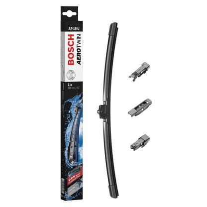 BOSCH WIPER - AEROTWIN PLUS FLAT BLADE 380 for Ford Fiesta - 1.2 - 08-17 etc