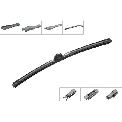 BOSCH WIPER - AEROTWIN PLUS FLAT BLADE 380 for Ford Fiesta - 1.2 - 08-17 etc