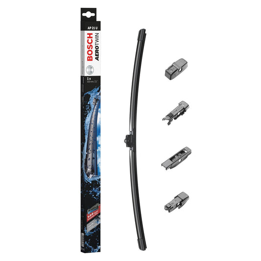 BOSCH WIPER - AEROTWIN PLUS FLAT BLADE 530 for Land Rover Evoque Range Rover  SD4 - 2.2 - 11-19 etc