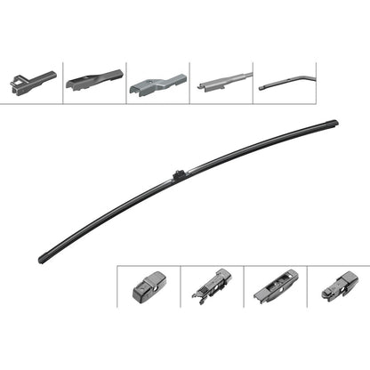 BOSCH WIPER - AEROTWIN PLUS FLAT BLADE 800 for Peugeot 3008 e-HDi,HDi - 1.6 - 13-16 etc