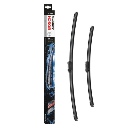 BOSCH WIPER - AEROTWIN FLAT BLADE SET 600/450 for VW Caddy Maxi TDi - 1.6 - 10-15 etc