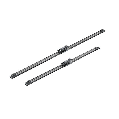 BOSCH WIPER - AEROTWIN FLAT BLADE SET 700/550 for Vauxhall Zafira ECOTEC - 1.6 - 06- etc