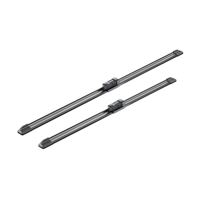 BOSCH WIPER - AEROTWIN FLAT BLADE SET 600/500 for Audi Q5 Quattro 40 TDi,TDi - 2.0 - 16- etc
