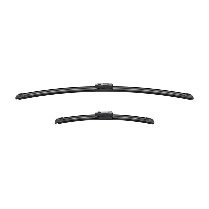 BOSCH WIPER - AEROTWIN FLAT BLADE SET 600/340 for Fiat 500 - 1.2 - 07- etc