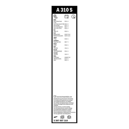 BOSCH WIPER - AEROTWIN FLAT BLADE SET 650/475 for Ford Mondeo Estate/Wagon TDCi,TDCi ECOnetic - 2.0 - 07-14 etc