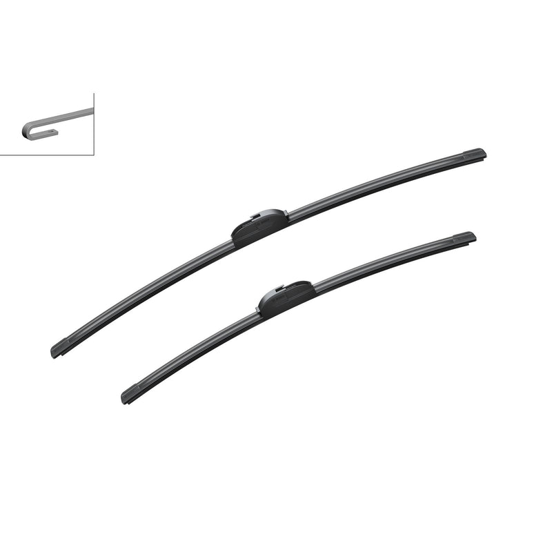 BOSCH WIPER - AEROTWIN FLAT BLADE SET 700/575 for Honda Civic iVtec - 1.8 - 05-11 etc