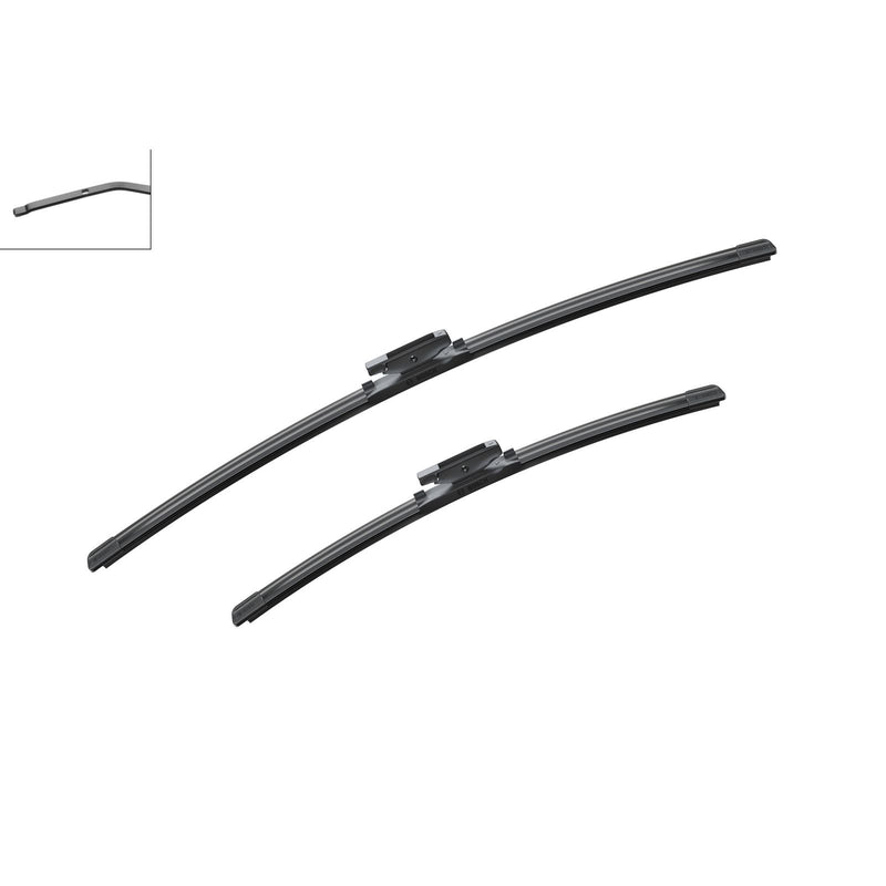 BOSCH WIPER - AEROTWIN FLAT BLADE SET 650/475 for Peugeot Expert BlueHDi 100 - 1.5 - 18- etc