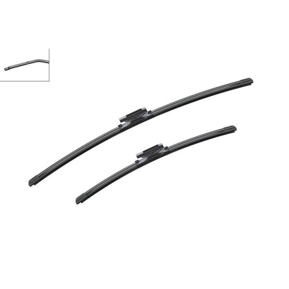 BOSCH WIPER - AEROTWIN FLAT BLADE SET 650/475 for Peugeot Expert BlueHDi 100 - 1.5 - 18- etc