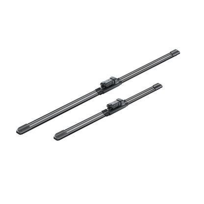 BOSCH WIPER - AEROTWIN FLAT BLADE SET 600/400 for VW Up! - 1.0 - 11-20 etc