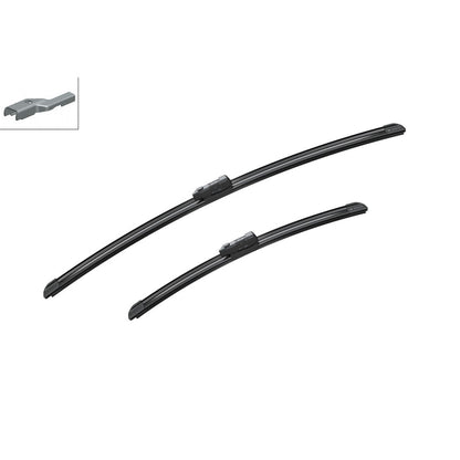 BOSCH WIPER - AEROTWIN FLAT BLADE SET 600/400 for Vauxhall Corsa - 1.2 - 19- etc