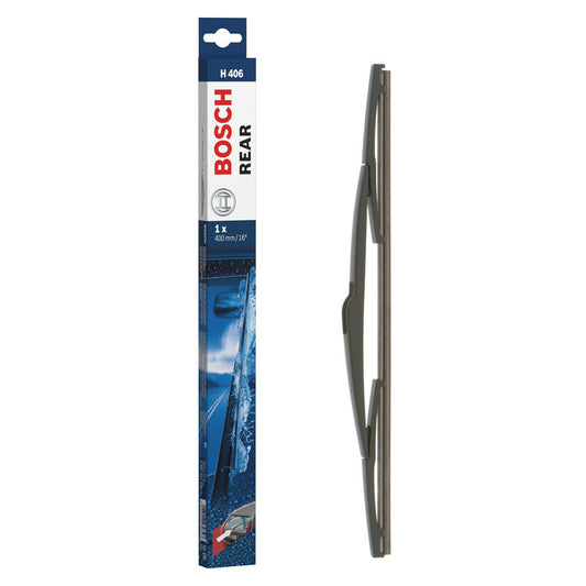 BOSCH WIPER - SUPERPLUS PLASTIC BLADE REAR 400 for Peugeot 207 - 1.4 - 08-15 etc