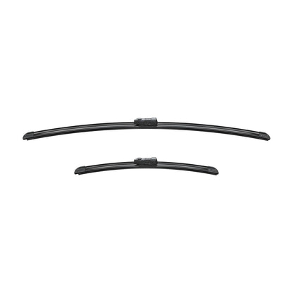 BOSCH WIPER - AEROTWIN FLAT BLADE SET 650/380 for Ford Fiesta - 1.2 - 08-17 etc