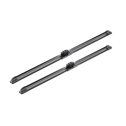 BOSCH WIPER - AEROTWIN FLAT BLADE SET 600/550 for Mercedes-Benz E E220 D - 2.0 - 16-23 etc