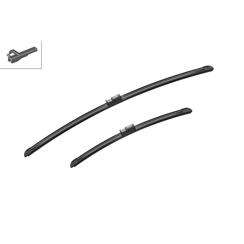 BOSCH WIPER - AEROTWIN FLAT BLADE SET 650/425 for Ford Focus - 1.6 - 04-12 etc