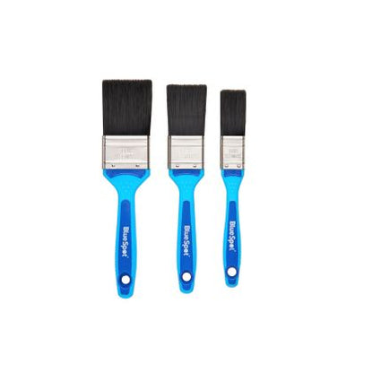 BLUE SPOT TOOLS 3 PCE SYNTHETIC PAINT BRUSH SET (1”, 1 ½” AND 2”)