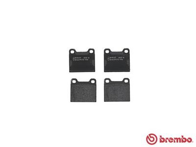 BREMBO BRAKE PAD FOR MASERATI/MERCEDES-BENZ/OPEL/VOLVO,  REAR