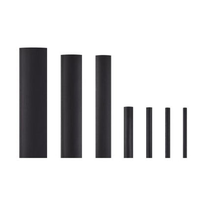 BLUE SPOT TOOLS 127 PCE ASSORTED BLACK HEAT SHRINK TUBING SET