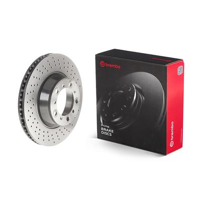 BREMBO BRAKE DISC FOR PORSCHE, DIAMETER 330, REAR 09.C878.11