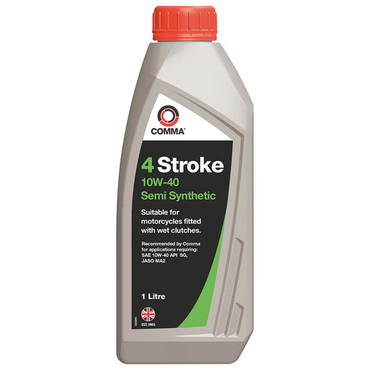 COMMA 4 STROKE 10W-40 (TWO WHEEL 4 STROKE – 1L)
