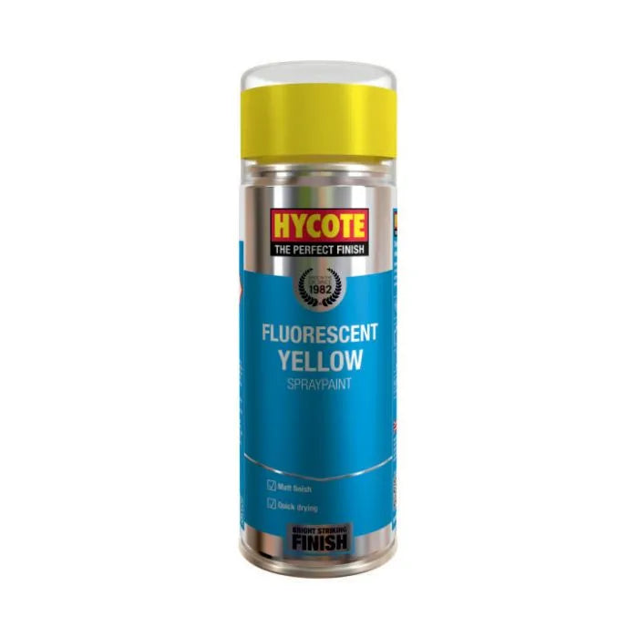 HYCOTE FLUORSCENT SPRAY PAINTS 400ML