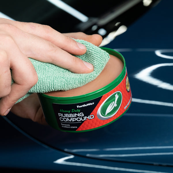 TURTLE WAX RUBBING COMPOUND HEAVY DUTY CLEANER 298G