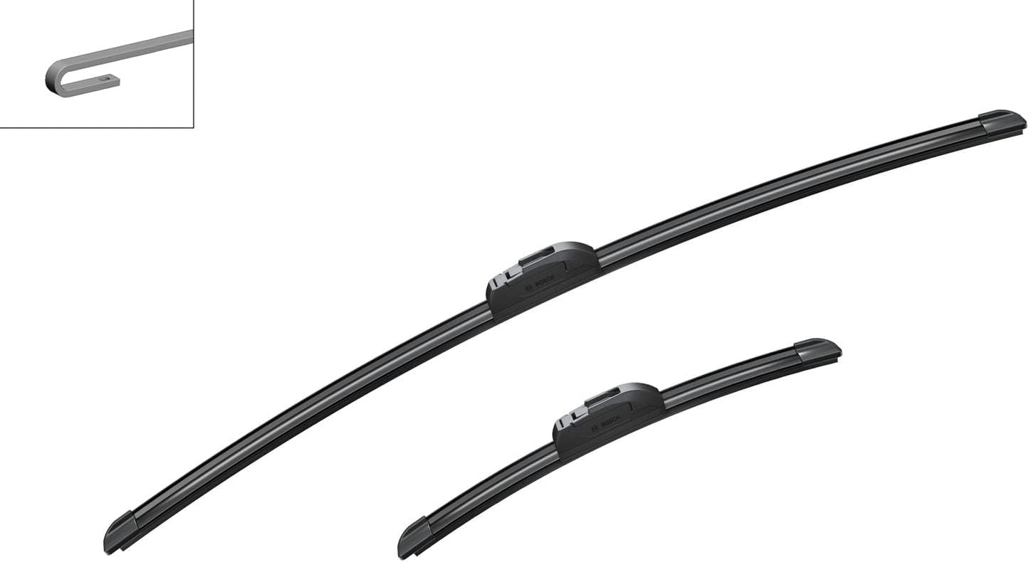 BOSCH WIPER -AEROTWIN RF FLAT BLADE SET 700/340 for Toyota Corolla VVTi Hybrid - 1.8 - 19- etc