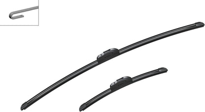 BOSCH WIPER -AEROTWIN RF FLAT BLADE SET 700/340 for Toyota Corolla VVTi Hybrid - 1.8 - 19- etc