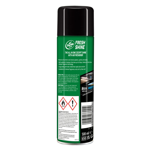 TURTLE WAX FRESH SHINE 500ML NEW CAR
