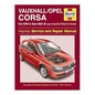 HAYNES VAUXHALL/OPEN CORSA 2000 TO SEPT 2009 SERVICE AND REPAIR MANUAL