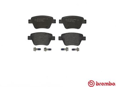 BREMBO BRAKE PAD FOR AUDI/SEAT/SKODA/SKODA (SVW)/VW/VW (FAW),  REAR