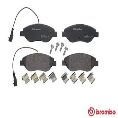 BREMBO BRAKE PAD FOR ALFA ROMEO/CHRYSLER/FIAT/LANCIA,  FRONT