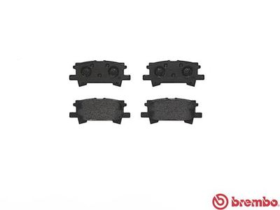 BREMBO BRAKE PAD FOR LEXUS/TOYOTA,  REAR