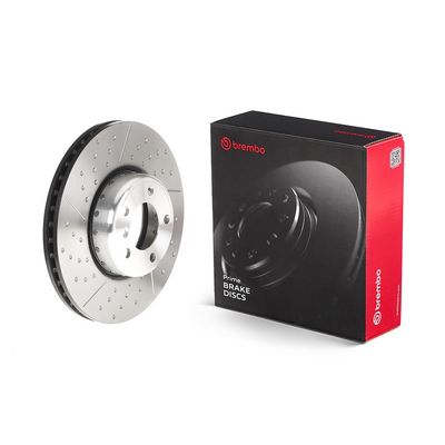 BREMBO BRAKE DISC FOR BMW/BMW (BRILLIANCE), DIAMETER 340, FRONT