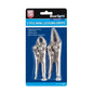 BLUE SPOT TOOLS 2 PCE 100MM & 125MM (4" & 5") MINI LOCKING PLIER SET - 06525