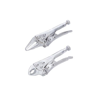BLUE SPOT TOOLS 2 PCE 100MM & 125MM (4" & 5") MINI LOCKING PLIER SET - 06525