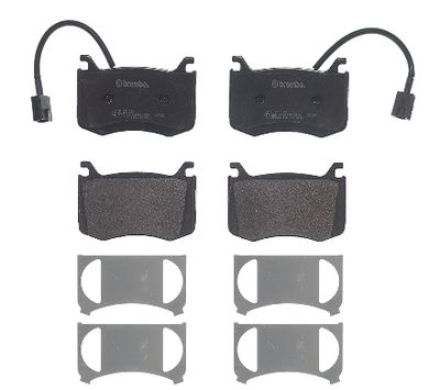 BREMBO BRAKE PAD FOR ALFA ROMEO, FRONT P23183