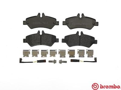 BREMBO BRAKE PAD FOR FREIGHTLINER/MERCEDES-BENZ/MERCEDES-BENZ (FJDA)/VW,  REAR