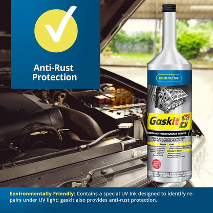 ECOMOTIVE GASKIT® – PERMANENT HEAD GASKET REPAIR